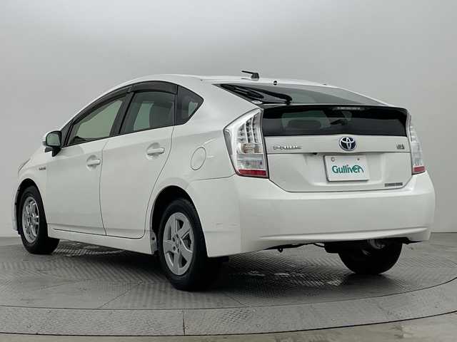 トヨタ プリウス S 新潟県 2011(平23)年 3.4万km ホワイトパールクリスタルシャイン 純正ナビ/　　フルセグ/CD/AUX/バックカメラ/オートライト/ステアリングスイッチ/スマートキー/ETC