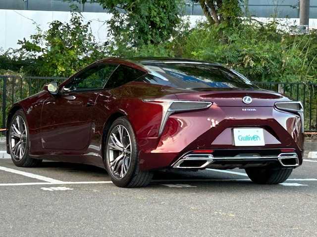 レクサス ＬＣ 500h Lパッケージ 宮城県 2017(平29)年 2.6万km ガーネットレッドマイカ 禁煙車/メーカーナビ/バックカメラ/ビルトインＥＴＣ２．０/レクサスセーフティセンス/レーンキープアシスト/ＢＳＭ/コーナーセンサー/パドルシフト/レーダークルーズコントロール/ＨＵＤ/レザーシート/シートヒーター/シートエアコン/メモリー機能付きパワーシート/オートマチックハイビーム/オートライト/ＬＥＤライト/ガラスルーフ/電子パーキング/ＨＯＬＤボタン/純正ドライブレコーダー