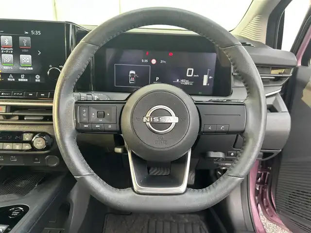 日産 ノート X 福岡県 2022(令4)年 4.5万km ピンク メーカーオプションナビ(AM/FM/フルセグ/Bluetooth/HDMI)/全方位カメラ/D席シートヒーター/デジタルインナーミラー/ステアリングヒーター/エマージェンシーブレーキ/コーナーセンサー/後方支援システム/純正ドラレコ/ETC2.0/LEDヘッドライト/オートマチックハイビーム/オートライト/純正フロアマット/プッシュスタート/電格ミラー