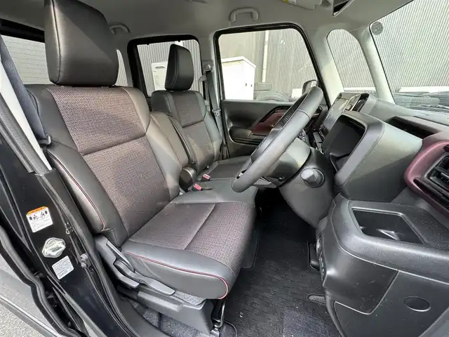 スズキ スペーシア カスタム HYBRID XS 滋賀県 2024(令6)年 0.8万km ブルーイッシュブラックパール3 純正ナビ/全方位カメラ/両側パワースライドドア/LEDヘッドライト/クルーズコントロール/レーンキープアシスト/純正15AW/ハーフレザーシート/シートヒーター/ハンドルヒーター/革巻きステアリング/ETC/プッシュスタート/スマートキー