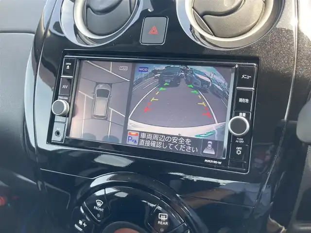 日産 ノート e－パワー X FOUR 鳥取県 2019(令1)年 10.1万km ブリリアントホワイトパール ４・W・D/ワンオーナー/純正ナビ/フルセグ/DVD/CD/BT/USB/アラウンドビューモニター/エマージェンシーブレーキ/レーンキープアシスト/レーダークルーズコントロール/前後コーナーセンサー/ETC/前方ドライブレコーダー/LEDヘットライト/純正15インチアルミホイール/プッシュエンジンスタート/フロアマット・ドアバイザー