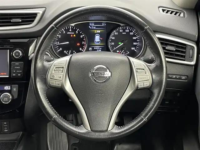 日産 エクストレイル 20X ブラックエクストリーマーX エマB 岡山県 2015(平27)年 8.5万km ダイヤモンドブラック 純正ナビ/【Bluetooth/フルセグTV/Cd/DVD/AUX】/アラウンドビューモニター　/前席シートヒーター/ＬＥＤヘッドライト/クルーズコントロール/コーナーセンサー（前後）/ビルトインＥＴＣ/衝突軽減ブレーキシステム/ブラインドスポットモニター/スペアキー×１