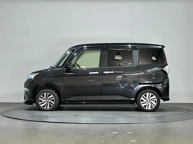 トヨタ タンク カスタムG 愛媛県 2020(令2)年 2.5万km ブラックマイカメタリック 純正9インチモニターナビ/フルセグ/CD/DVD/BT/バックカメラ/両側パワースライドドア/スマートアシストIII/・衝突被害軽減ブレーキ/・車線逸脱警報/・誤発進抑制機能/・先行車発進告知/・対人/対車衝突警報機能/・オートマチックハイビーム/・クルーズコントロール/LEDオートヘッドライト/前方ドライブレコーダー(TZ-D102)/ビルトインETC/純正14インチアルミホイール/ステアリングリモコン/ドアバイザー/取扱説明書/保証書/禁煙車　