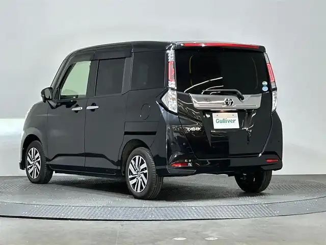 トヨタ タンク カスタムG 愛媛県 2020(令2)年 2.5万km ブラックマイカメタリック 純正9インチモニターナビ/フルセグ/CD/DVD/BT/バックカメラ/両側パワースライドドア/スマートアシストIII/・衝突被害軽減ブレーキ/・車線逸脱警報/・誤発進抑制機能/・先行車発進告知/・対人/対車衝突警報機能/・オートマチックハイビーム/・クルーズコントロール/LEDオートヘッドライト/前方ドライブレコーダー(TZ-D102)/ビルトインETC/純正14インチアルミホイール/ステアリングリモコン/ドアバイザー/取扱説明書/保証書/禁煙車　