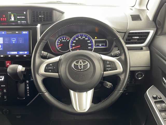 トヨタ タンク カスタムG 千葉県 2020(令2)年 2.5万km ブラックマイカメタリック 純正9インチナビ/AM/FM/CD/DVD/BT/フルセグ/バックカメラ/両側パワースライドドア/スマートアシストIII/・衝突被害軽減ブレーキ/・車線逸脱警報/・誤発進抑制機能/・先行車発進告知/・対人/対車衝突警報機能/・オートマチックハイビーム/・クルーズコントロール/LEDヘッドライト/前方ドライブレコーダー(TZ-D102)/ビルトインETC/純正14インチアルミホイール/ステアリングリモコン/ドアバイザー/取扱説明書/保証書/禁煙車　