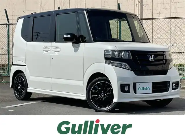 ホンダ Ｎ ＢＯＸ 2トーン G ターボ SSパッケージ 東京都 2016(平28)年 6.6万km プレミアムホワイトパールⅡ 純正ナビ/バックモニター/シティブレーキアクティブシステム/クルーズコントロール/シートヒーター/両側パワースライドドア/ＥＴＣ/横滑り抑制機能/ＥＣＯＮモード/ステアリングリモコン/オートエアコン