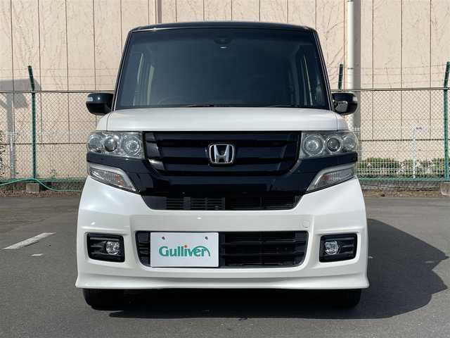ホンダ Ｎ ＢＯＸ 2トーン G ターボ SSパッケージ 東京都 2016(平28)年 6.6万km プレミアムホワイトパールⅡ 純正ナビ/バックモニター/シティブレーキアクティブシステム/クルーズコントロール/シートヒーター/両側パワースライドドア/ＥＴＣ/横滑り抑制機能/ＥＣＯＮモード/ステアリングリモコン/オートエアコン