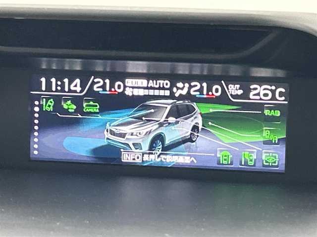 スバル フォレスター ハイブリッド アドバンス 福岡県 2019(平31)年 5万km クリスタルブラックシリカ 純正ナビ（ＢＴ，フルセグＴＶ）　/Ｂ，Ｓカメラ　/ＥＴＣ　/デジタルルームミラー　/ＡＣＣ　/コーナーセンサー　/衝突被害軽減ブレーキ　/レーンキープ　/ＢＳＭ　/パドルシフト　/ステアリングヒーター　/全席シートヒーター