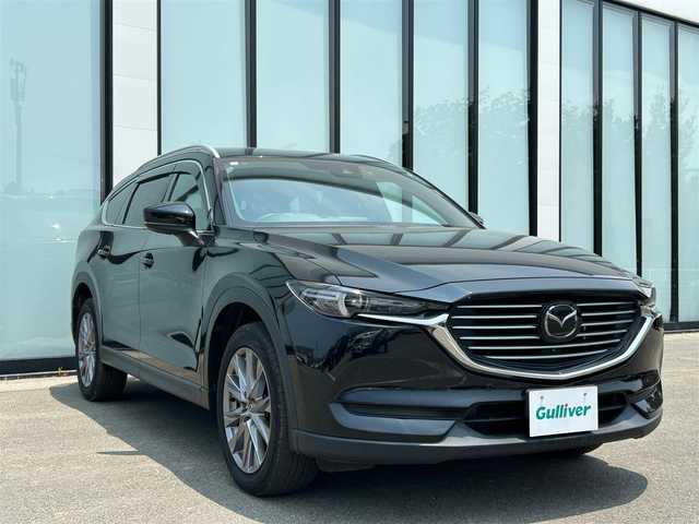 マツダ ＣＸ－８ XD プロアクティブ 大阪府 2019(平31)年 5.6万km ジェットブラックマイカ 純正ナビ/   フルセグTV/CD/DVD/Bluetooth/USB/全方位モニター/後席モニター/ターボ車/衝突軽減ブレーキ/ＢＳＭ/前席シートヒーター/ヘッドアップディスプレイ/電動リアゲート/パワーシート/レーダークルーズコントロール/レーンキープアシスト/アイドリングストップ/前方ドライブレコーダー/純正19インチアルミホイール/純正フロアマット/プッシュスタート/スマートキー/ＥＴＣ/ＬＥＤライト/ルーフレール/禁煙車