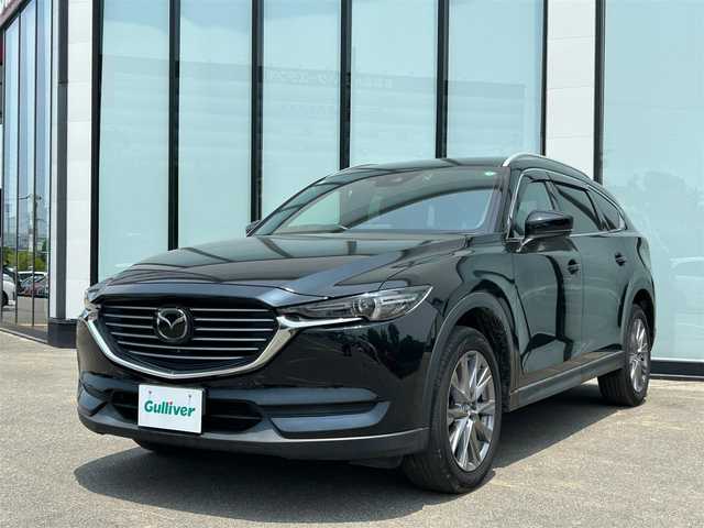 マツダ ＣＸ－８ XD プロアクティブ 大阪府 2019(平31)年 5.6万km ジェットブラックマイカ 純正ナビ/   フルセグTV/CD/DVD/Bluetooth/USB/全方位モニター/後席モニター/ターボ車/衝突軽減ブレーキ/ＢＳＭ/前席シートヒーター/ヘッドアップディスプレイ/電動リアゲート/パワーシート/レーダークルーズコントロール/レーンキープアシスト/アイドリングストップ/前方ドライブレコーダー/純正19インチアルミホイール/純正フロアマット/プッシュスタート/スマートキー/ＥＴＣ/ＬＥＤライト/ルーフレール/禁煙車