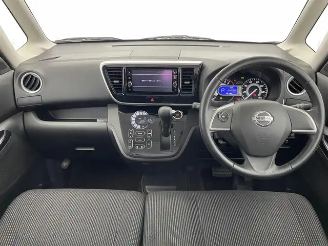 日産 デイズ ルークス ハイウェイスターX Gパッケージ 愛知県 2018(平30)年 4万km アッシュブラウンM 純正ナビ　フルセグＴＶ　Ｂｌｕｅｔｏｏｔｈ　全方位カメラ　両側パワースライドドア　エマージェンシーブレーキ　衝突軽減　車線逸脱　コーナーセンサー　ドライブレコーダー　ＬＥＤオートライト　フォグ　禁煙車