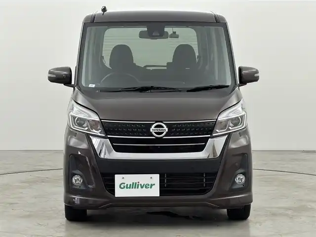 日産 デイズ ルークス ハイウェイスターX Gパッケージ 福岡県 2018(平30)年 4.1万km アッシュブラウンM 純正ナビ／フルセグＴＶ／ＢＴ　/全方位カメラ　/ドライブレコーダー　/デジタルルームミラー　/両側パワースライドドア　/衝突被害軽減システム　/レーンキープ　/コーナーセンサー　/横滑り防止　/アイドリングストップ