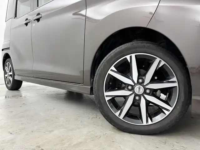 日産 デイズ ルークス ハイウェイスターX Gパッケージ 福岡県 2018(平30)年 4.1万km アッシュブラウンM 純正ナビ／フルセグＴＶ／ＢＴ　/全方位カメラ　/ドライブレコーダー　/デジタルルームミラー　/両側パワースライドドア　/衝突被害軽減システム　/レーンキープ　/コーナーセンサー　/横滑り防止　/アイドリングストップ