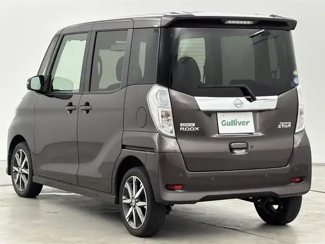 日産 デイズ ルークス ハイウェイスターX Gパッケージ 福岡県 2018(平30)年 4.1万km アッシュブラウンM 純正ナビ／フルセグＴＶ／ＢＴ　/全方位カメラ　/ドライブレコーダー　/デジタルルームミラー　/両側パワースライドドア　/衝突被害軽減システム　/レーンキープ　/コーナーセンサー　/横滑り防止　/アイドリングストップ