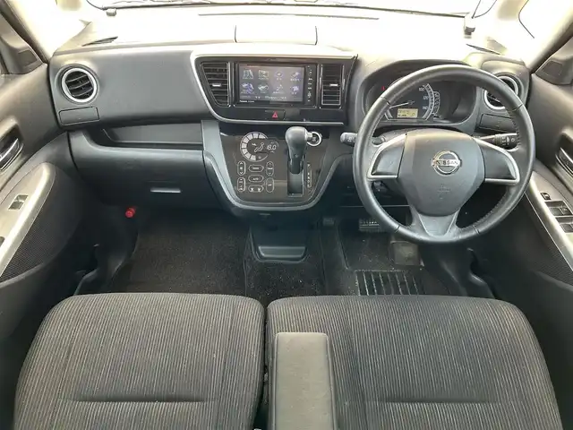 日産 ルークス ハイウェイスター X 新潟県 2020(令2)年 8.5万km チタニウムグレーM/シルキーホワイト 社外Panasonicナビ/両側パワスラ/ETC/アイドリングストップ/衝突軽減システム/純正AW/純正フロアマット/プッシュスタート