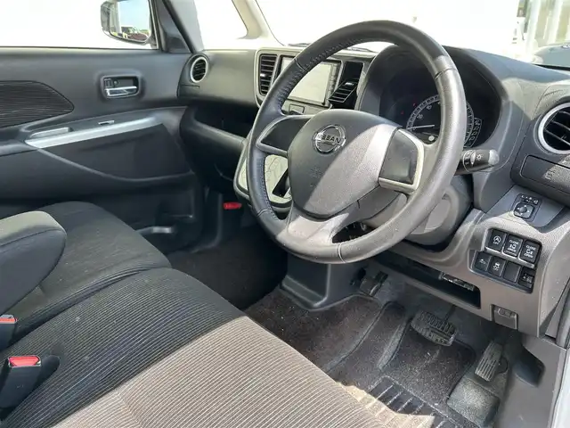 日産 ルークス ハイウェイスター X 新潟県 2020(令2)年 8.5万km チタニウムグレーM/シルキーホワイト 社外Panasonicナビ/両側パワスラ/ETC/アイドリングストップ/衝突軽減システム/純正AW/純正フロアマット/プッシュスタート