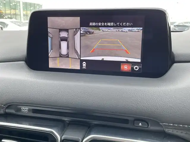 マツダ ＣＸ－８ 25S プロアクティブ 佐賀県 2019(平31)年 3万km スノーフレイクホワイトパールマイカ 純正8インチSDナビゲーション/・フルセグTV/CD/DVD/USB/Bluetooth/アルパインフリップダウンモニター/360°ビューモニター/ETC/ヘッドアップディスプレイ/パワーリフトゲート/電子パーキングブレーキ/・AUTO HOLD機能/後席エアコン/D席メモリー機能付パワーシート/DN席シートヒーター/後席サンシェード/ISOFIX対応/革巻きステアリング/ステアリングヒーター/ステアリングリモコン/純正19インチアルミホイール/純正LEDヘッドライト/・オートマチックハイビーム/純正LEDフォグランプ/純正フロアマット/純正ドアバイザ―/i-ACTIVSENSE/・アダプティブクルーズコントロール/・スマートシティブレーキサポート/・ブラインドスポットモニタリング/・レーンキープアシストシステム/・パーキングセンサーシステム/・標識認識機能/・ドライバーアテンションアラート