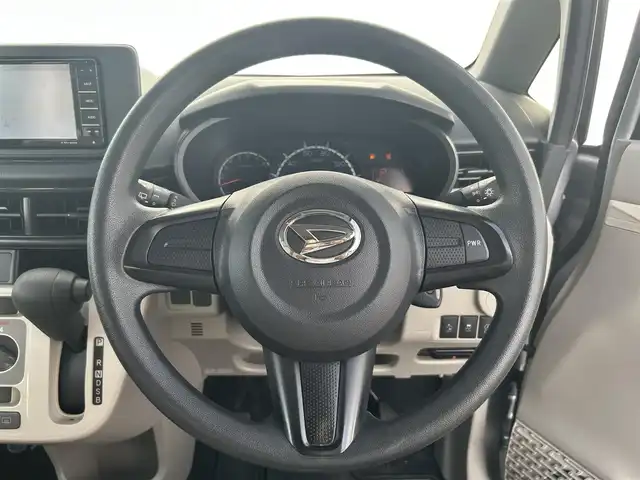 ダイハツ ムーヴ L SAⅡ 熊本県 2016(平28)年 6.3万km ブライトシルバーメタリック 社外ナビ/・AM/FM/CD/DVD/BT/SD/・フルセグTV/スマートアシストII/・衝突警報機能/・車線逸脱警報機能/・先行車発進お知らせ機能/・誤発進抑制機能/パワーモードスイッチ/電動格納ミラー/ヘッドライトレベライザー/ドアバイザー/社外フロアマット