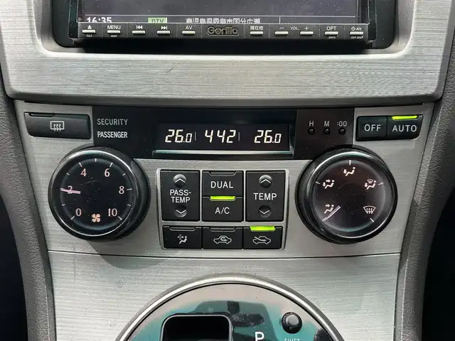トヨタ マークＸ ジオ エアリアル Vセレクション 鹿児島県 2010(平22)年 12.6万km ホワイトパールクリスタルシャイン 社外ナビ/フルセグＴＶ/バックカメラ/ＥＴＣ/スマートキー/プッシュスタート/純正１６インチアルミホイール/横滑り防止装置/オートライト/ドアバイザー/フロアマット