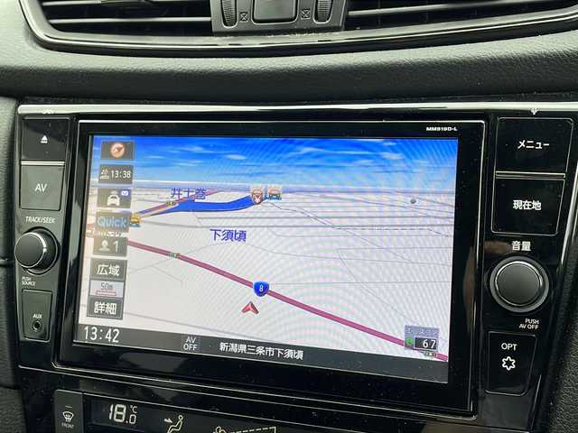 日産 エクストレイル 20Xi 新潟県 2020(令2)年 6.4万km ダイヤモンドブラック 純正9インチナビ(MM519D-L)/（AM/FM/CD/DVD/Blu-ray/Bluetooth）/フルセグTV/純正フリップダウンモニター/プロパイロット/衝突軽減/追従機能付きクルーズコントロール/レーンキープアシスト/クリアランスソナー/全周囲カメラ/デジタルインナーミラー/ドライブレコーダー/パワーバックドア/LEDヘッドライト/フォグランプ/ウィンカーミラー/電格ミラー/ドアバイザー/スペアキー