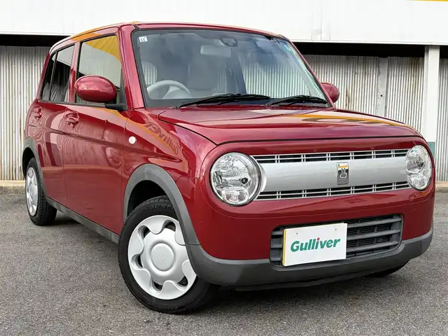 スズキ ラパン G 三重県 2017(平29)年 3.8万km フェニックスレッドパール ♪走行37346Km/♪車検 令和8年11月10日迄/♪マニュアルモード/レーダーブレーキサポート/スマートキー/プッシュスタート/社外ナビ/・フルセグ・SD録音/・CD・DVD再生/・Bluetoothオーディオ/ヘッドライトレベライザー/プライバシーガラス/フロアマット