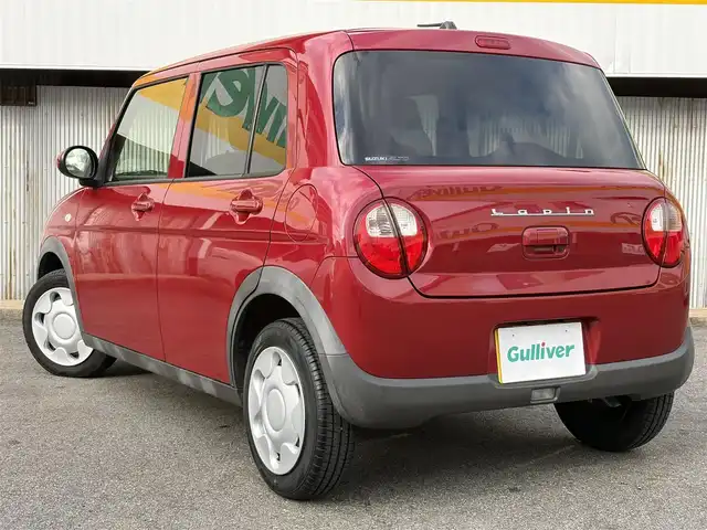 スズキ ラパン G 三重県 2017(平29)年 3.8万km フェニックスレッドパール ♪走行37346Km/♪車検 令和8年11月10日迄/♪マニュアルモード/レーダーブレーキサポート/スマートキー/プッシュスタート/社外ナビ/・フルセグ・SD録音/・CD・DVD再生/・Bluetoothオーディオ/ヘッドライトレベライザー/プライバシーガラス/フロアマット