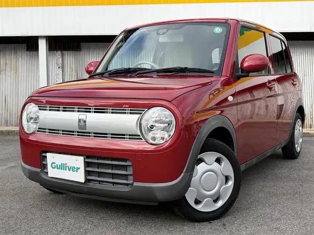 スズキ ラパン G 三重県 2017(平29)年 3.8万km フェニックスレッドパール ♪走行37346Km/♪車検 令和8年11月10日迄/♪マニュアルモード/レーダーブレーキサポート/スマートキー/プッシュスタート/社外ナビ/・フルセグ・SD録音/・CD・DVD再生/・Bluetoothオーディオ/ヘッドライトレベライザー/プライバシーガラス/フロアマット