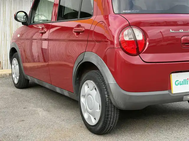 スズキ ラパン G 三重県 2017(平29)年 3.8万km フェニックスレッドパール ♪走行37346Km/♪車検 令和8年11月10日迄/♪マニュアルモード/レーダーブレーキサポート/スマートキー/プッシュスタート/社外ナビ/・フルセグ・SD録音/・CD・DVD再生/・Bluetoothオーディオ/ヘッドライトレベライザー/プライバシーガラス/フロアマット