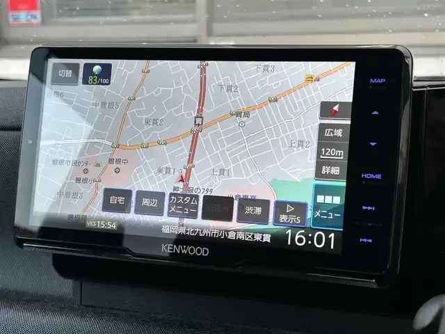 日産 サクラ X 福岡県 2022(令4)年 1.3万km ブラック ワンオーナー車/KENWOOD 9インチナビ【MDF-M910HDF】/（FM/AM/CD/DVD/Bluetooth/フルセグＴＶ）/運転支援/・車線逸脱警報/・踏み間違い衝突防止/・先行車発進お知らせ/・速度/道路標識表示/・フロント/リヤソナー/・ふらつき警報/横滑り防止/オートライト/ハイビームアシスト/純正14インチアルミホイール/コムテック前後ドライブレコーダー【ZDR035】/ビルトインＥＴＣ/e-Pedal Step/ドライブモードセレクター/純正フロアマット/純正ドアバイザー/電動パーキングブレーキ/プッシュスタート/充電ケーブル/スペアキー×1/アクセサリーソケット/ISOFIX/保証書/取扱説明書