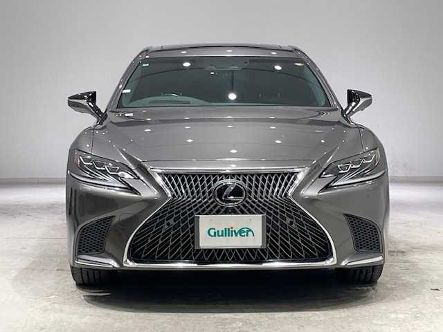 レクサス ＬＳ 500h Iパッケージ 宮城県 2017(平29)年 4.6万km マンガンラスター サンルーフ/４WD/レクサスセーフティシステム/・プリクラッシュセーフティ/・レーンディパーチャーアラート/・レーダークルーズコントロール/・アダプティブハイビームシステム/・ロードサインアシスト/・先行車発進告知機能/・パーキングサポートブレーキ/・ブラインドスポットモニター/純正SDナビ/・Bluetooth/CD/DVD/USB/・フルセグTV/・2.0ETC/・全方位カメラ/アイドリングストップ/電子パーキング/・オートブレーキホールド/革巻きステアリング/・ステアリングヒーター/・ステアリングスイッチ/パワーシート（運転席/助手席）/・シートヒーター（全席）/プッシュスタート/・スマートキー/LEDヘッドライト/・オートライト/・オートハイビーム/純正フロアマット/純正アルミホイール
