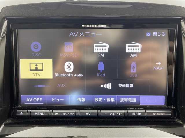 三菱 デリカＤ：２ S 栃木県 2011(平23)年 11.4万km パールホワイト 純正ナビ/・FM/AM CD DVD BT SD フルセグTV/両側パワースライドドア/ETC/フルオートエアコン/バックカメラ/プッシュスタート/HID/ウォークスルー/ウィンカーミラー/ドアバイザー/運転席アームレスト
