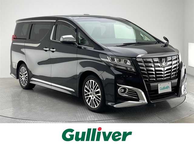 トヨタ アルファード S Cパッケージ 兵庫県 2016(平28)年 3.7万km ブラック ALPINE8インチナビ/（CD/DVD/AUX/MSV/Bluetooth/フルセグTV）/・X8V/バックカメラ/ツインムーンルーフ/レーダークルーズコントロール/プリクラッシュセーフティー/PKSB/電子パーキング/AUTO HOLD/クリアランスソナー/コーナーセンサー（前後）/横滑り防止装置/カーテンエアバッグ/ISOFIX/ALPINE10.1型フリップダウンモニター/パワーバックドア/両側パワースライドドア/ハーフレザーシート/D席メモリ付パワーシート/ステアリングヒーター/LEDフォグランプ/LEDヘッドライト/オートライト/ビルトインETC/前方ドライブレコーダー/スマートキー/純正フロアマット/ドアバイザー