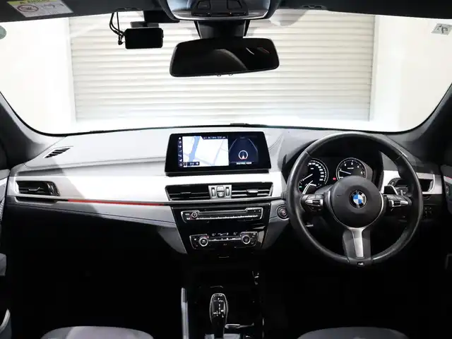 ＢＭＷ Ｘ１ xDrive 18d Mスポーツ 静岡県 2021(令3)年 0.9万km アルピンホワイトⅢ 衝突軽減ブレーキ　/半革　/ＡＣＣ　/純正１８ＡＷ　/ＥＴＣ　/ＬＥＤ　/アンビエントライト　/アイドリングストップ　/電動リアゲート　/パドルシフト　/コーナーセンサー　/スマートキー　/社外ドライブレコーダー