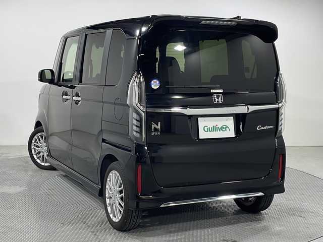 ホンダ Ｎ ＢＯＸ カスタム L ターボ 広島県 2022(令4)年 1.2万km クリスタルブラックパール 純正ナビ/両側パワースライドドア/バックカメラ/ハーフレザーシート/シートヒーター/パドルシフト/ホンダセンシング/・衝突軽減ブレーキ/・レーンキープアシスト/・アダプティブクルーズコントロール/・オートハイビーム/・誤発進抑制機能/LEDヘッドランプ/純正15インチAW/ETC/ドライブレコーダー