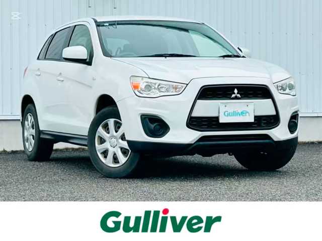三菱 ＲＶＲ M 熊本県 2015(平27)年 8.8万km シルキーホワイト 社外ナビ/・AM/FM/CD/DVD/USB/iPod/AUX/BT/・フルセグTV/社外ETC/横滑り防止機能/アイドリングストップ/ハロゲンライト/・ヘッドライトレベライザー/電動格納ミラー/社外フロアマット/純正WCP/イモビライザー/リモコンキー/取扱説明書あり/保証書あり