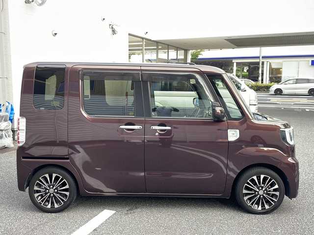 ダイハツ ウェイク G ターボ　レジャーエディション SA Ⅱ 広島県 2016(平28)年 6.8万km プラムブラウンクリスタルマイカ /登録時走行距離/　　　　　　　68091キロ/ワンオーナー/アイドリングストップ/ターボ/社外ナビ/バックカメラ/地デジ/両側パワースライドドア/スペアキー×１/ETC/新車時整備手帳/　　【保証書】/取扱説明書/