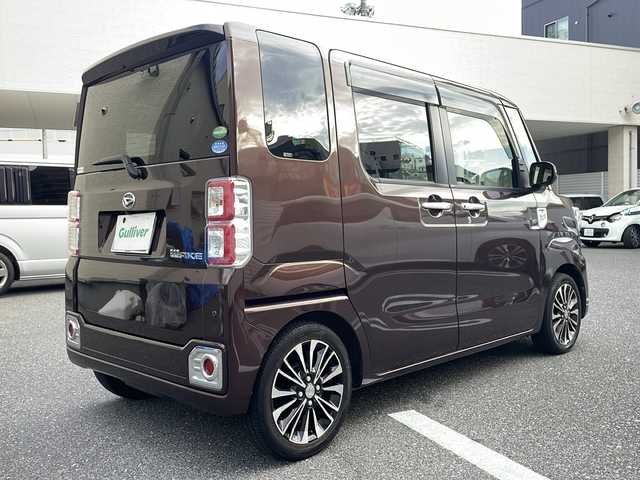 ダイハツ ウェイク G ターボ　レジャーエディション SA Ⅱ 広島県 2016(平28)年 6.8万km プラムブラウンクリスタルマイカ /登録時走行距離/　　　　　　　68091キロ/ワンオーナー/アイドリングストップ/ターボ/社外ナビ/バックカメラ/地デジ/両側パワースライドドア/スペアキー×１/ETC/新車時整備手帳/　　【保証書】/取扱説明書/