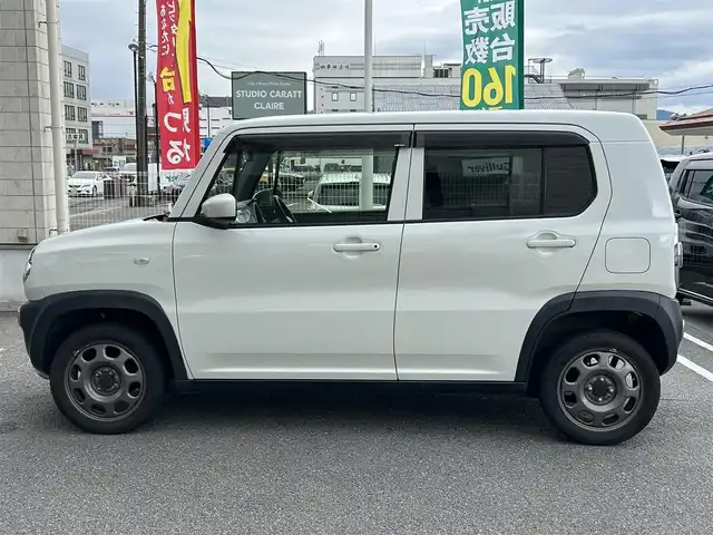 スズキ ハスラー G 奈良県 2017(平29)年 6.2万km クリスタルホワイトP シートヒーター（D/H）/前方ドラレコ/横滑り防止/衝突軽減/アイドリングストップ/純正フロアマット/スマートボタン/社外ナビバックカメラ
