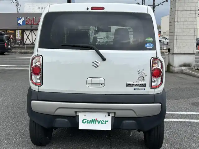 スズキ ハスラー G 奈良県 2017(平29)年 6.2万km クリスタルホワイトP シートヒーター（D/H）/前方ドラレコ/横滑り防止/衝突軽減/アイドリングストップ/純正フロアマット/スマートボタン/社外ナビバックカメラ
