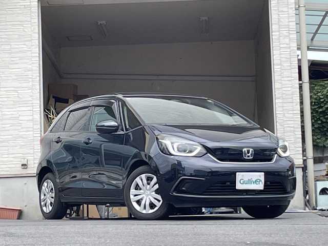ホンダ フィット e:HEVホーム 大分県 2022(令4)年 2.5万km ミッドナイトブルービームM 純正ナビ/フルセグTV/Bluetooth/純正フロアマット/純正ドラレコ/純正LEDヘッドライト/オートライト/社外ETC/コーナーセンサー/レーンキープアシスト/衝突被害軽減ブレーキ/バックカメラ/スマートキー/クルーズコントロール