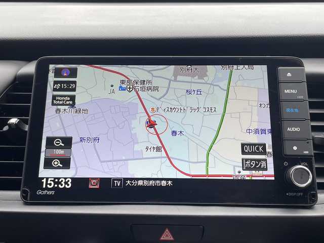 ホンダ フィット e:HEVホーム 大分県 2022(令4)年 2.5万km ミッドナイトブルービームM 純正ナビ/フルセグTV/Bluetooth/純正フロアマット/純正ドラレコ/純正LEDヘッドライト/オートライト/社外ETC/コーナーセンサー/レーンキープアシスト/衝突被害軽減ブレーキ/バックカメラ/スマートキー/クルーズコントロール