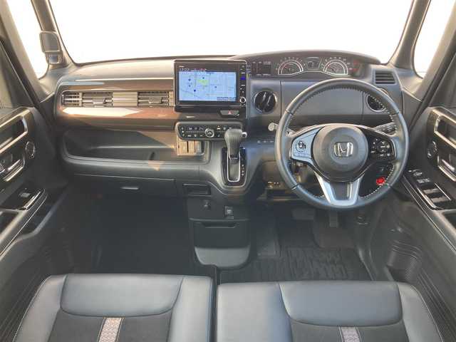 ホンダ Ｎ ＢＯＸ カスタム G L ターボ ホンダセンシング 静岡県 2020(令2)年 3.5万km プレミアムグラマラスブロンズP HondaSENSING/純正8インチナビ(VXU-207NBi)/　AM FM CD DVD Bluetooth USB SD/フルセグTV/ビルトインETC/レーダークルーズコントロール/LEDオートヘッドランプ/ハーフレザーシート/シートヒーター(前席)/両側パワースライドドア/リアクリアランスソナー/シーケンシャルターンランプ/純正15インチアルミホイール/リアサンシェード/スマートキー2本/ターボ/バックモニター/前後方ドライブレコーダー