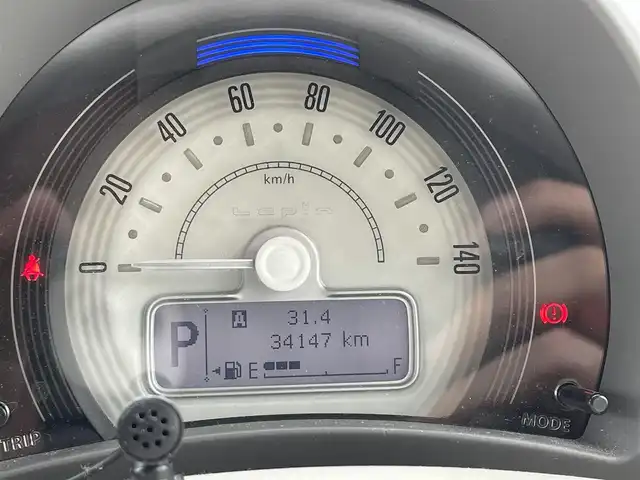 スズキ ラパン S 宮崎県 2017(平29)年 3.5万km フォーンベージュM ワンオーナー/純正8型ナビ/　(Bluetooth/CD/DVD)/フルセグTV/全方位モニター/横滑り防止装置/HIDヘッドランプ/オートライト/本革巻きステアリング/ステアリングスイッチ/前席シートヒーター/キーレスプッシュスタートシステム/禁煙車