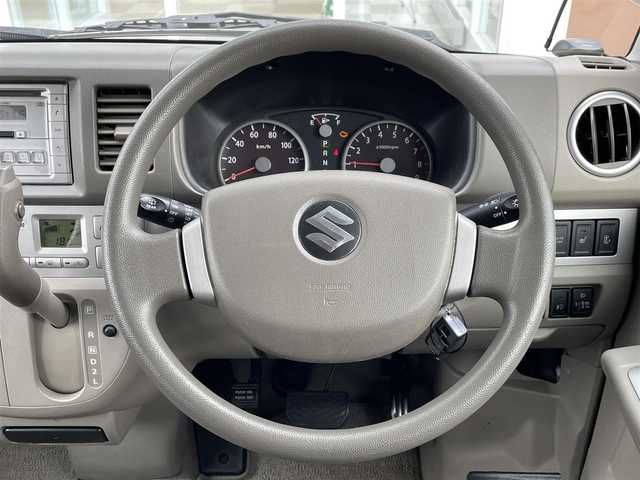 スズキ エブリィ ワゴン PZターボ スペシャル 道央・札幌 2006(平18)年 7.5万km アズールグレーパールメタリック ・４WD/・純正オーディオ/　FM＆AM＆CD＆MD/・電動格納ミラー/・電動ステップ/・社外エンジンスターター/。リモコンキー/・シートヒーター/・純正フロアマット/・ドアバイザー/・フォグライト/・シートヒーター/・バニティミラー/・オーバーヘッドコンソール/・ヘッドライトレベライザー