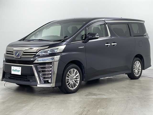 トヨタ ヴェルファイア ハイブリット ZR 道央・札幌 2019(平31)年 4.7万km スパークリングブラックパールクリスタルシャイン ・4WD/・JBLサウンドシステム/・純正ナビ/・BT&CD&DVD&USB&AUX&フルセグTV/・バックカメラ/・両側パワースライドドア/・レザーシート/・前席パワーシート/・前席シートヒーター&ベンチレーション/・レーダークルーズコントロール/・パーキングアシスト/・電動パーキングブレーキ/・ブレーキホールド/・ドアミラーヒーター/・AC100V/・1500W/・ビルトインETC2.0/・オートマチックハイビーム/・オートライト/・LEDヘッドライト&フォグ/・プッシュスタート/・スマートキー/・取扱説明書