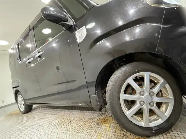 ダイハツ ウェイク X SA 愛知県 2015(平27)年 7.7万km ブラックマイカメタリック 社外メモリナビ（AVN-Z04i）/・AM/FM/CD/DVD/Bluetooth/・フルセグテレビ/衝突軽減ブレーキ/片側パワースライド/ETC/LEDヘッドライト/純正14インチアルミホイル/オートエアコン/オートライト/プッシュスタートボタン/スマートキー/フロアマット/保証書/取扱説明書