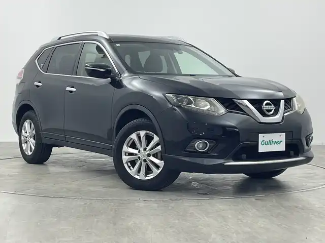 日産 エクストレイル 20X エマージェンシーブレーキ 群馬県 2016(平28)年 5.8万km ダイヤモンドブラック ワンオーナ－純正９型ナビ　フルセグ　アイドリングストップ　衝突被害軽減ブレーキ　レーンアシスト　オートライト　ＬＥＤヘットライト　電動格納ミラー　前方ドライブレコーダー　ＥＴＣ　スマートキー　禁煙車