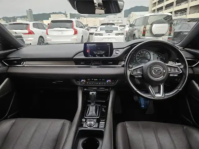 マツダ アテンザ セダン XD Lパッケージ 福岡県 2018(平30)年 7.4万km マシーングレープレミアムM 〇４WD/〇純正8インチナビ/〇フルセグTV/〇バックカメラ/〇360度ビューモニター/〇ETC/〇レーダークルーズコントロール/〇スマートサポートブレーキ/〇レーンキープアシスト/〇コーナーセンサー/〇ツインターボ/〇LEDヘッドランプ/〇左右独立温度調整オートエアコン/〇革巻きステアリングホイール/ステアリングヒーター/〇ナッパ革シート/〇パワーシート/シートヒーター/〇純正19インチアルミホイール/〇アドバンストキーレスエントリーシステム/〇禁煙車