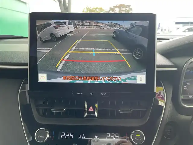 トヨタ カローラ クロス ハイブリッド Z 宮城県 2025(令7)年 0.1万km メタルストリームM 純正ナビ 10.5インチ/ＡＭ／ＦＭ／Ｂｌｕｅｔｏｏｔｈ／Ｍｉｒａｃａｓｔ／フルセグＴＶ/レーダークルーズコントロール/ブラインドスポットモニター/プリクラッシュセーフティ/レーンディパーチャーアラート/レーントレーシングアシスト/クリアランスソナー/ハンドルヒーター/シートヒーター/運転席パワーシート/オートハイビーム（ＬＥＤ）/パワーバックドア/ＥＴＣ２．０/純正フロアマット/ハーフレザーシート/スペアキー×１/純正AWサマータイヤ225/50/R18