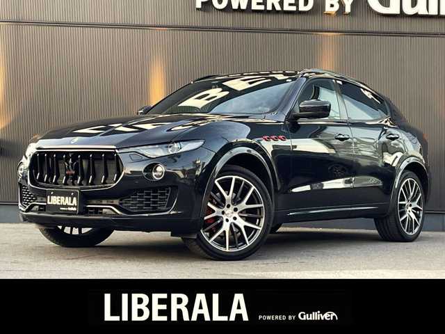 マセラティ レヴァンテ 長野県 2018(平30)年 4万km 黒 電動パノラマサンルーフ/純正OP21インチ・アンテーオAW/レッドキャリパー/エアサスペンション/ブラックレザーシート/パワーシート/フロントシートヒーター/電動リフトゲート/アクティブ・シフト・パドル/純正ナビゲーション/Apple Car Play/Android Auto/地デジTV/360°カメラ/パワーバックドア/電動チルト＆テレスコピックステアリング/クルーズコントロール/パーキングセンサー/HIDヘッドライト /ETC/外装色：ネロ・リベーレ